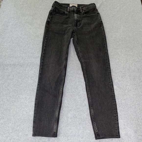 Everlane Denim - Everlane Jeans 26 Womens Black Skinny‎ Ankle High Rise Denim Essential Staple